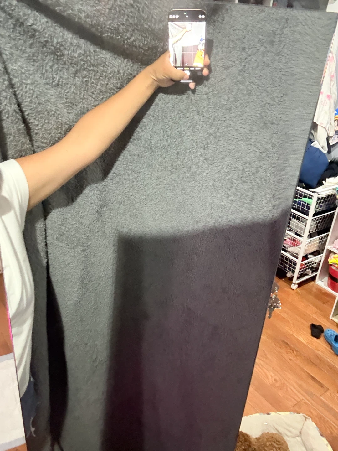 Gray Rolling Storage jewelry with Keys