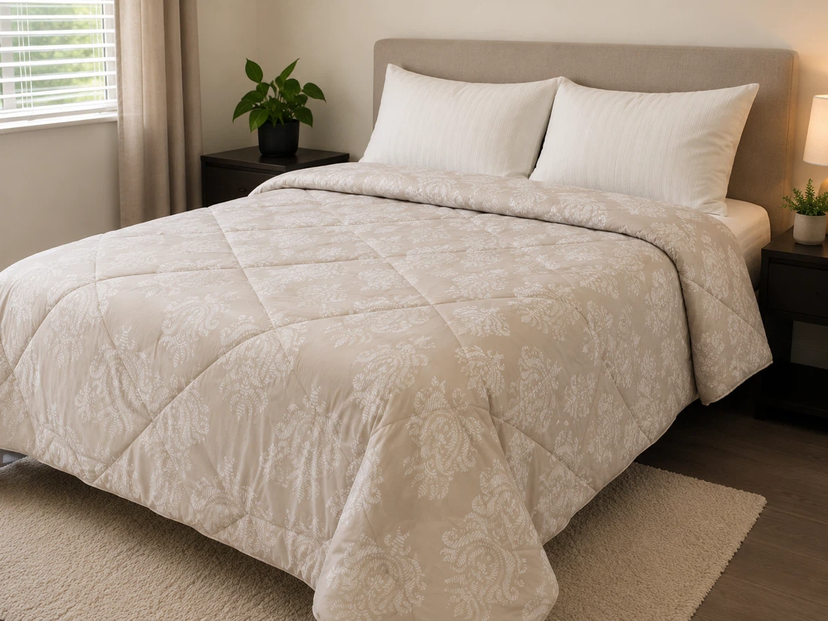 Tan Comforter queen size