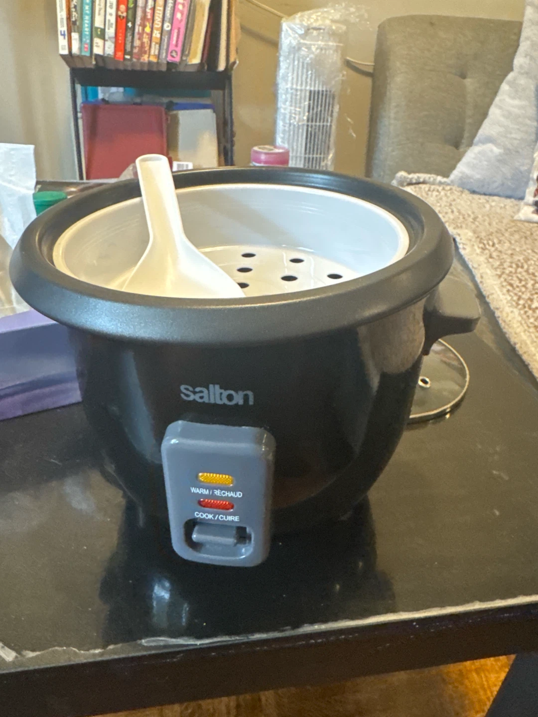 Salton Rice Cooker with Steamer Basket