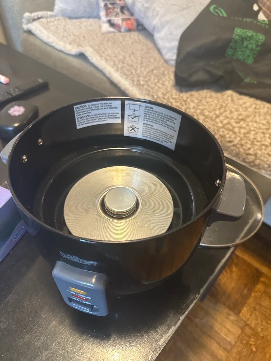 Salton Rice Cooker with Steamer Basket - photo 2
