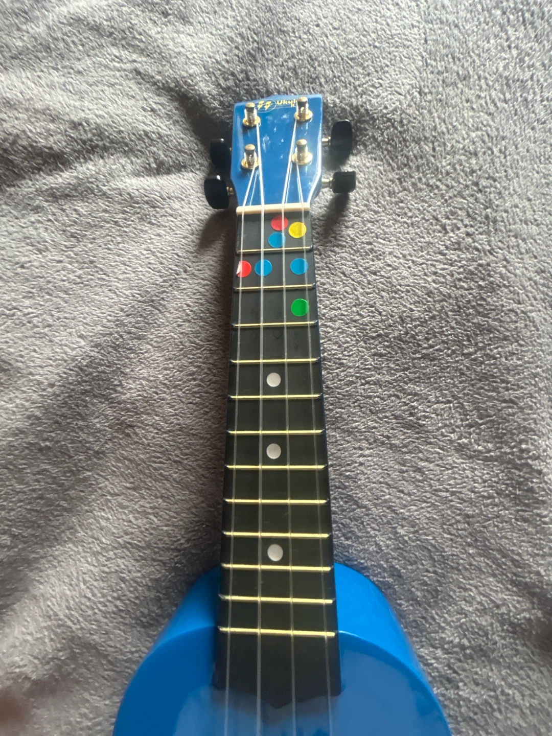 Blue Ukulele with Gig Bag - photo 3
