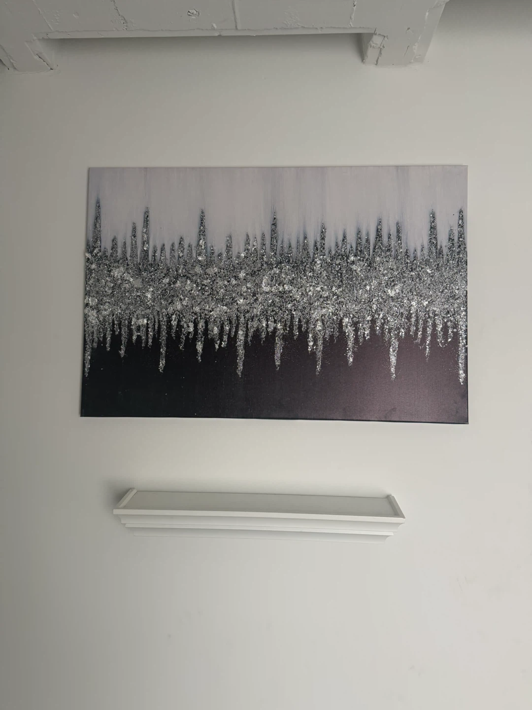 Glitter and Ink Abstract Wall Art Set - photo 2