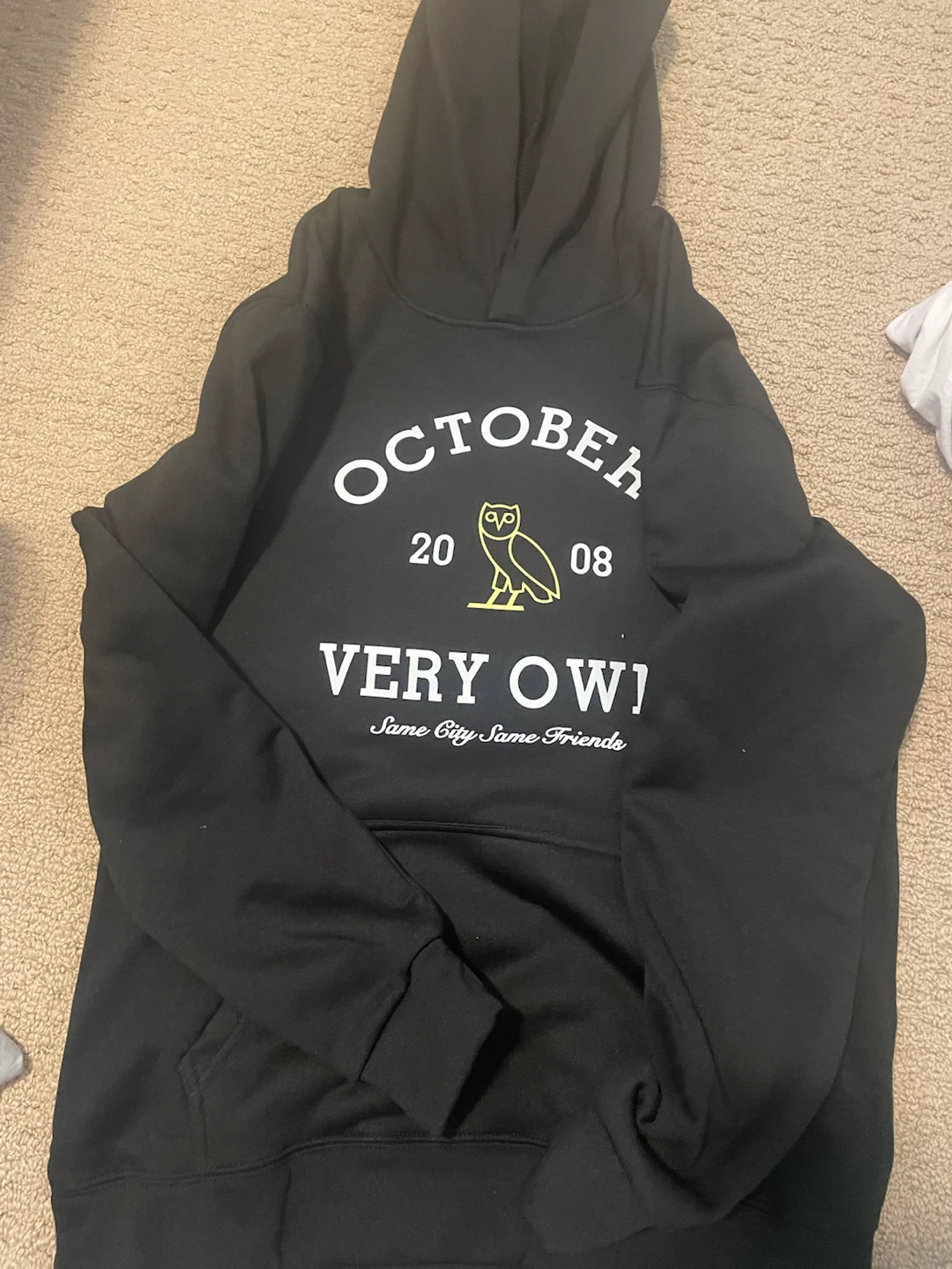 OVO "Very Owl" Black Hoodie