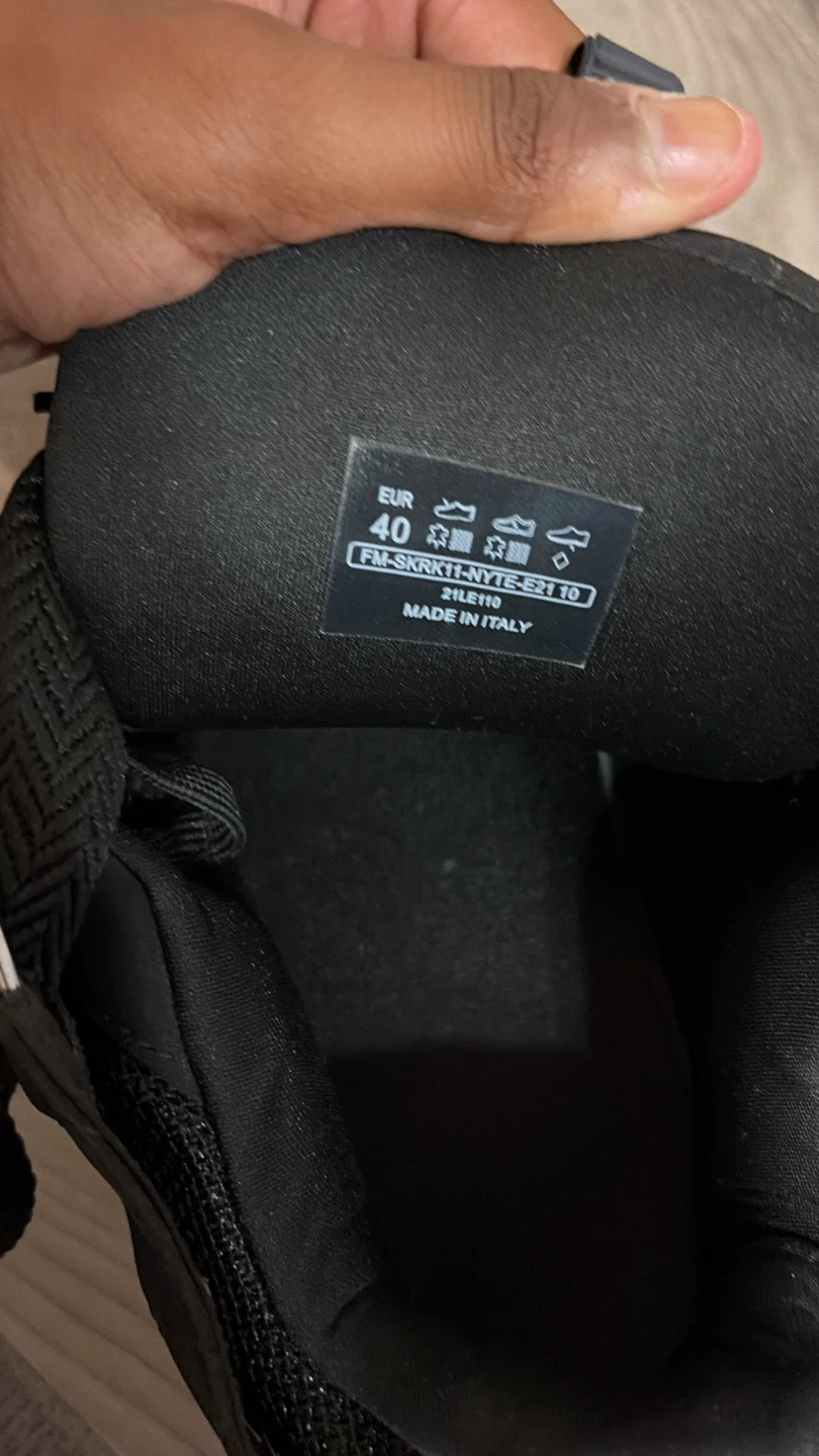 Lanvin Black Curb Sneakers - photo 2