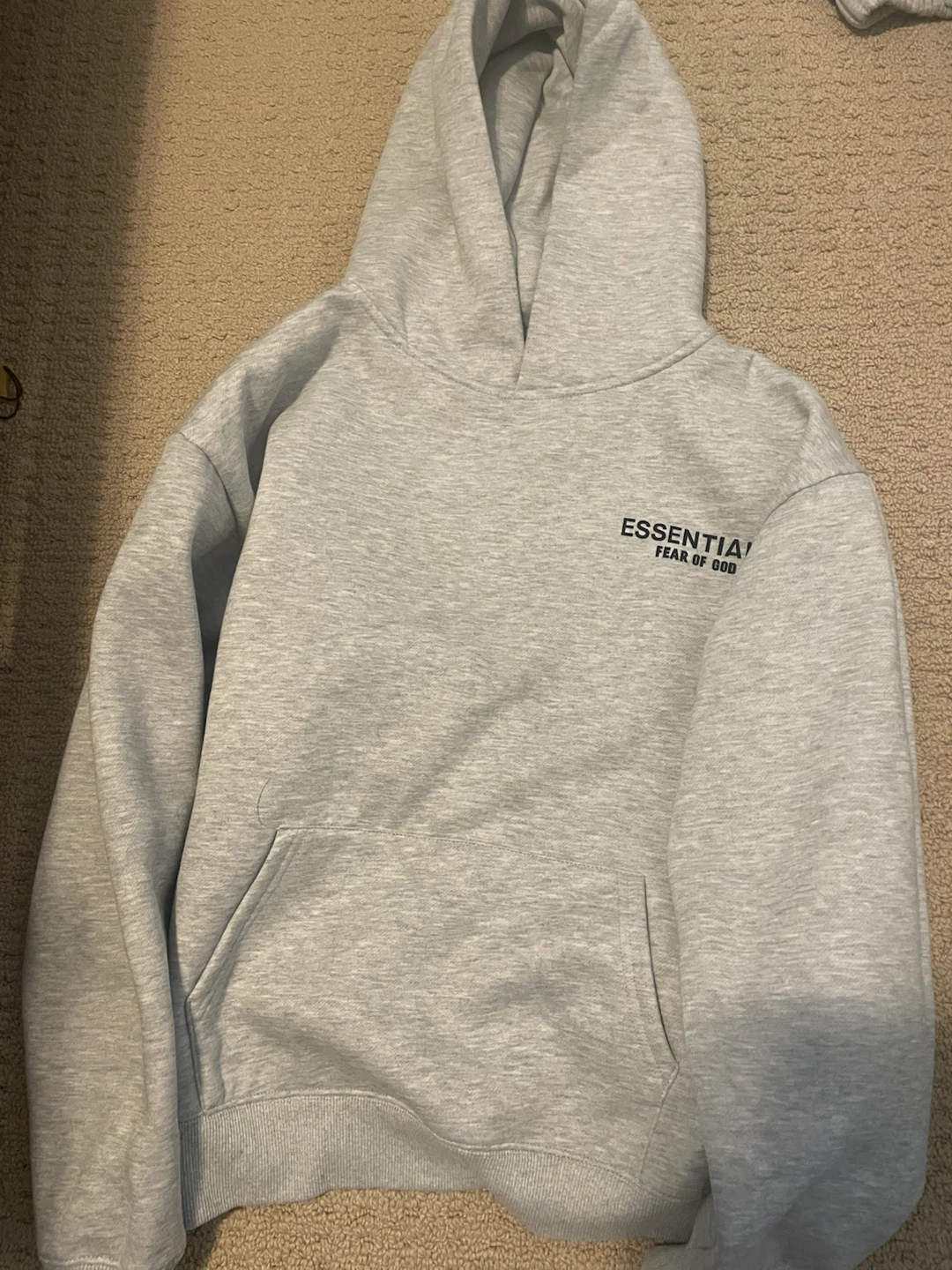 ESSENTIALS Fear of God Hoodie - Grey - Size S