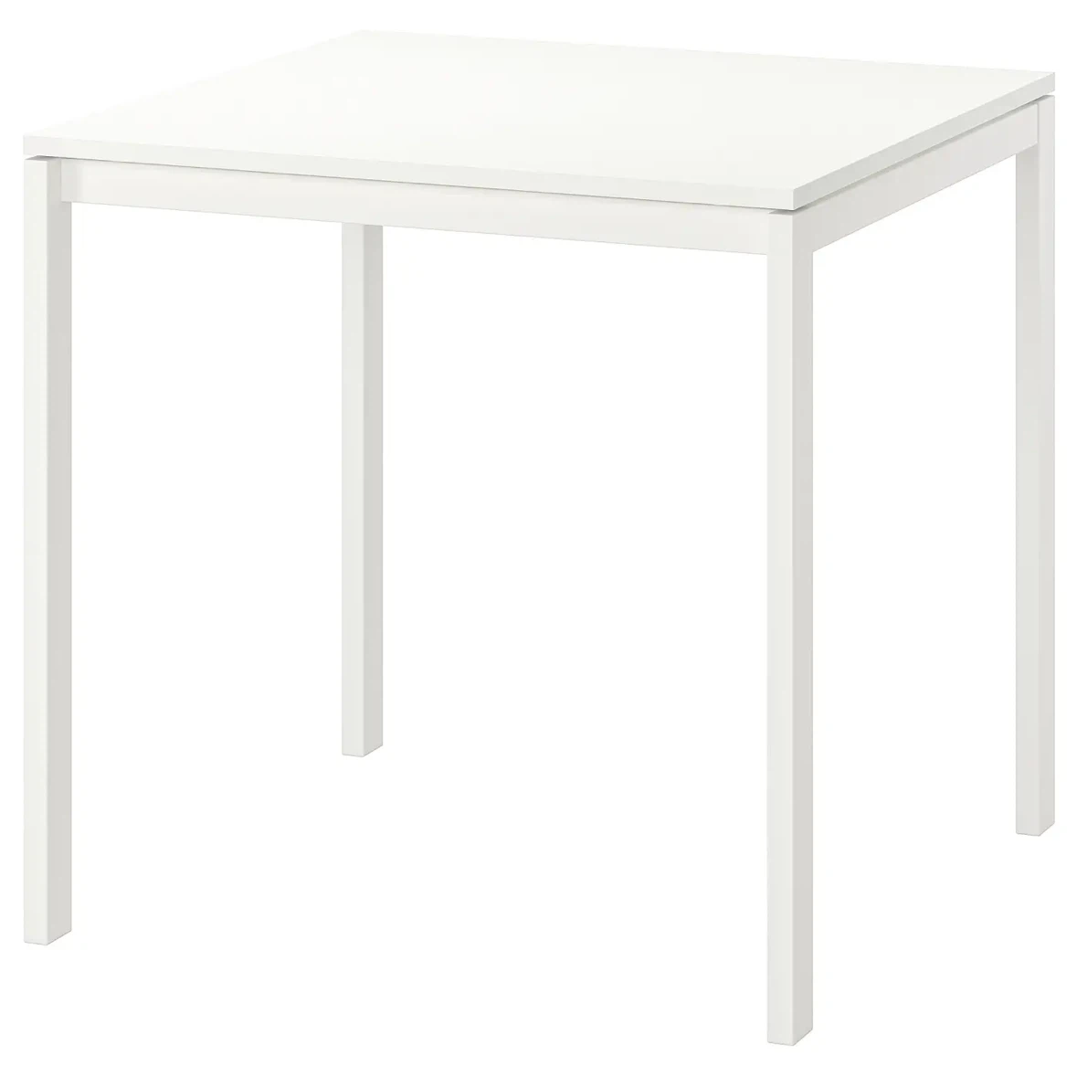 IKEA White Square Compact Dining Table - photo 2