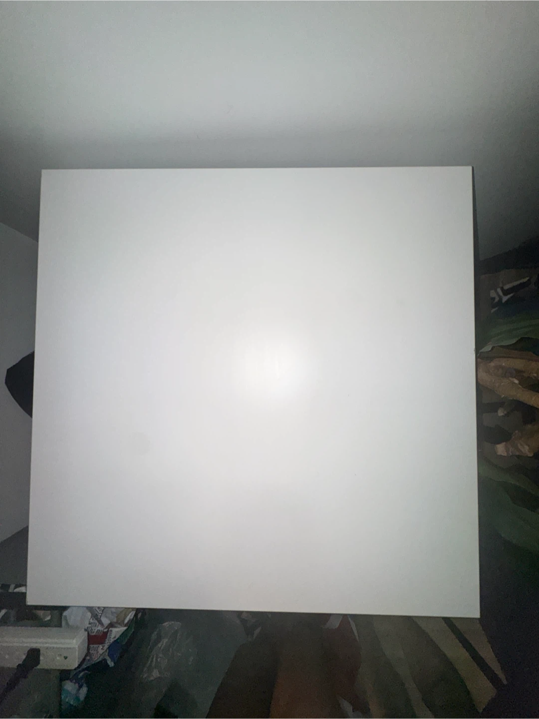 IKEA White Square Compact Dining Table - photo 5