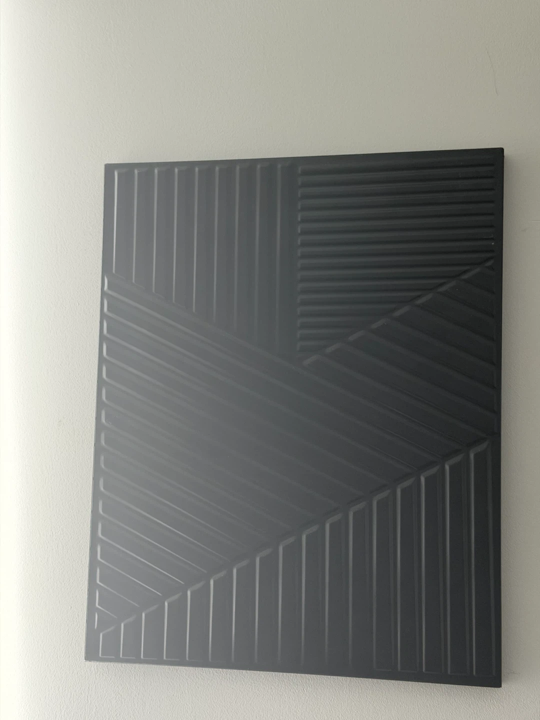 Black Geometric Wall Art Set - photo 2