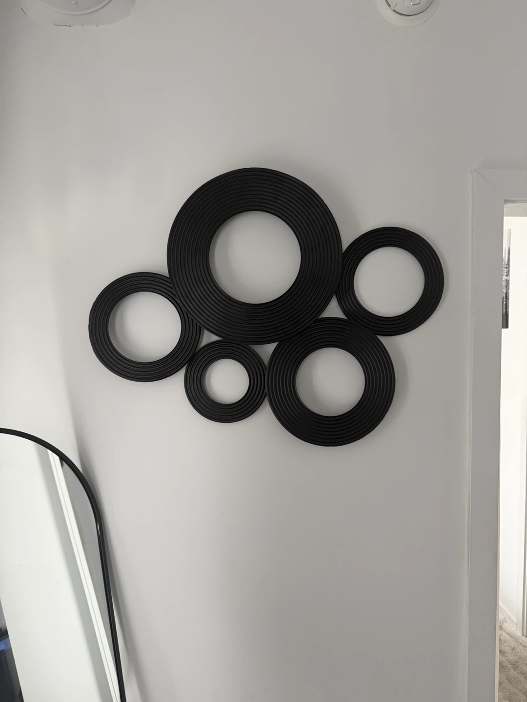 Black Geometric Wall Art Set - photo 5