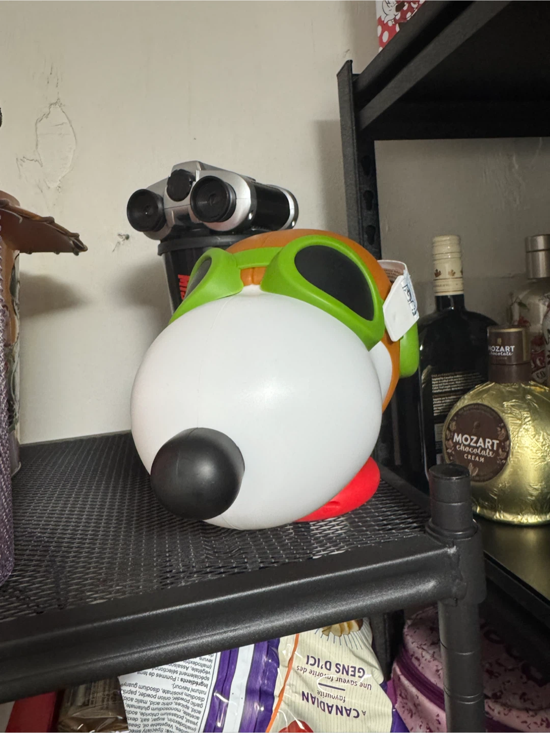 Pluto Pilot Character Head popcorn Bucket
