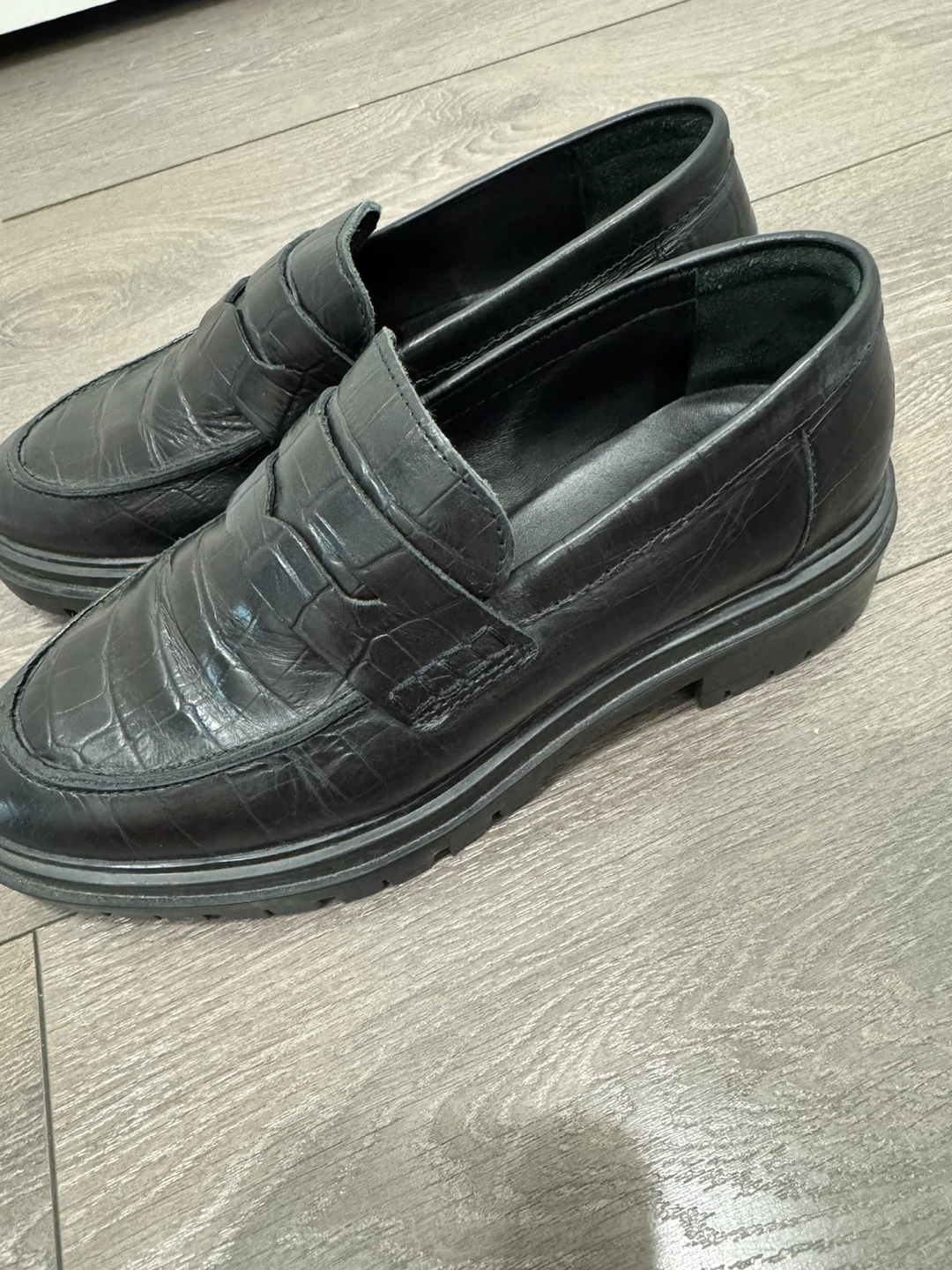 Simons Black Chunky Loafers - photo 2