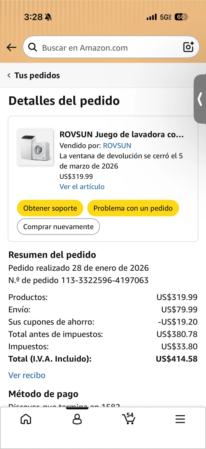 ROVSUN Compact Washer and Dryer Combo - photo 2