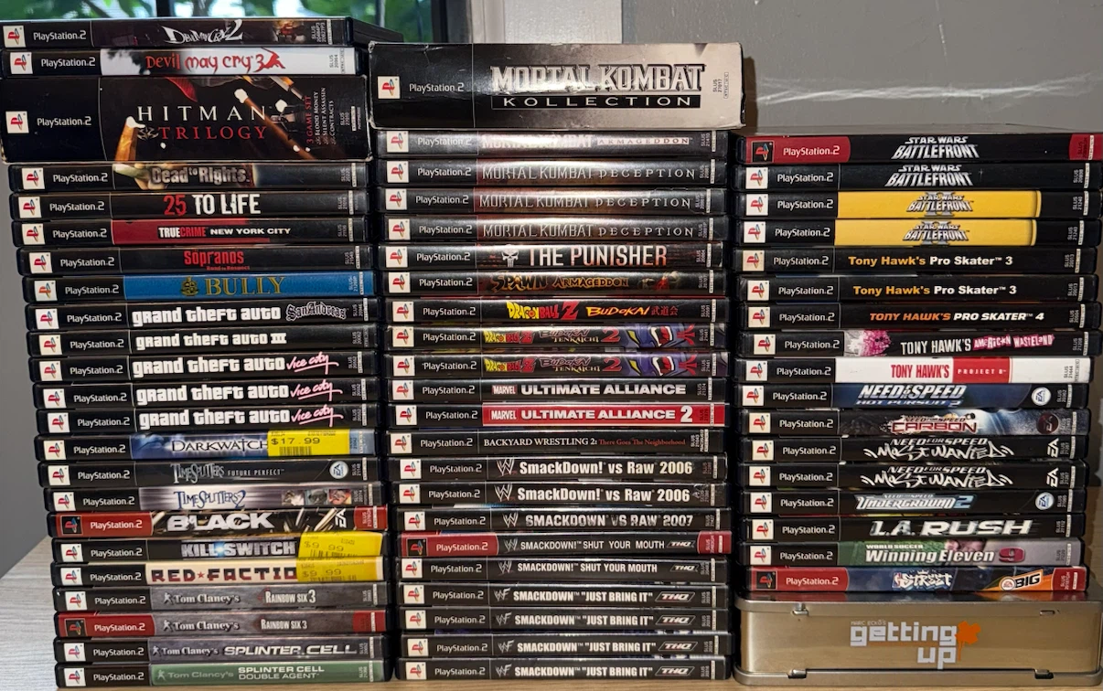 All Different Prices PlayStation 2 Video Games!!
