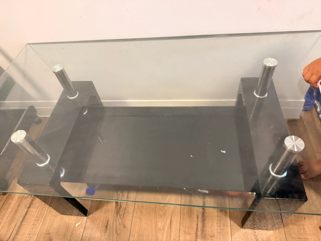 Glass coffee table - photo 2