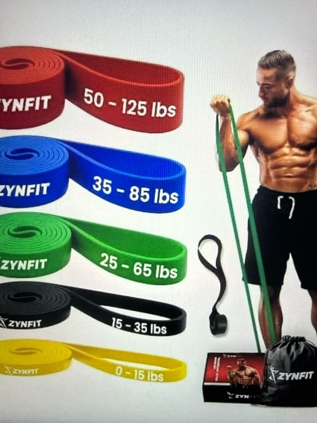 BRAND NEW Resistance Bands (Set of 5)