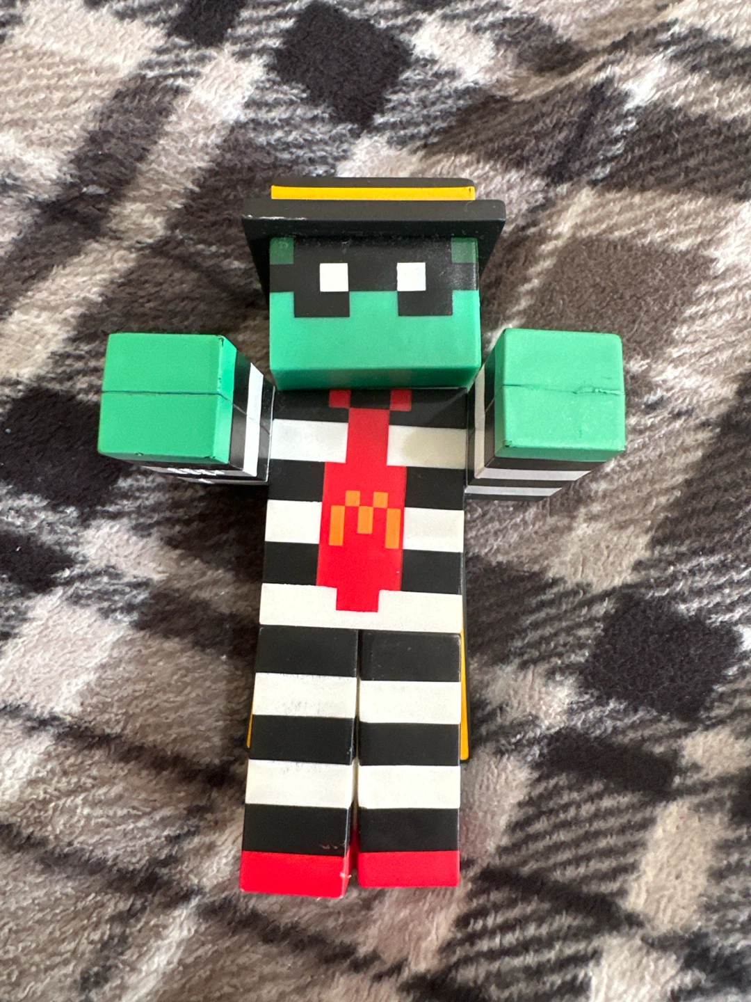 McDonald's Grimace Inspired Block Figure