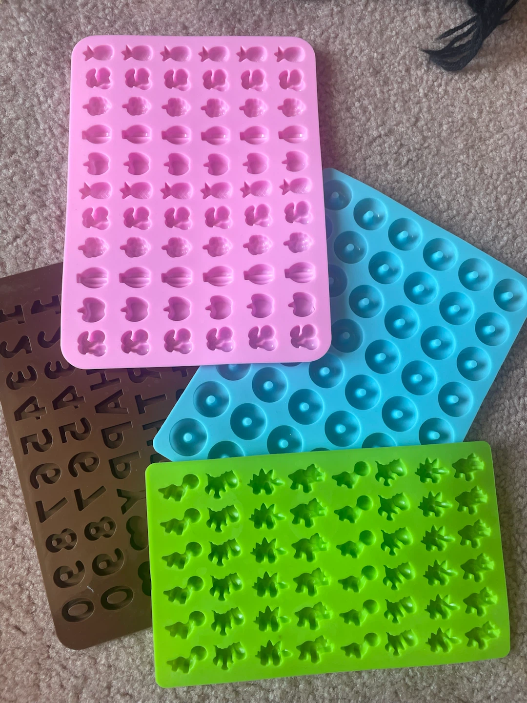Set of 4 Silicone Mini Molds