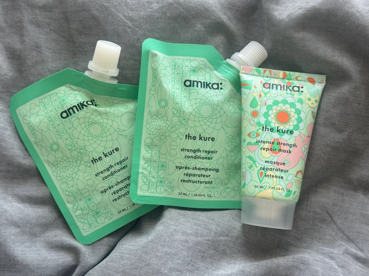 NEW amika travel size conditioning hair bundle