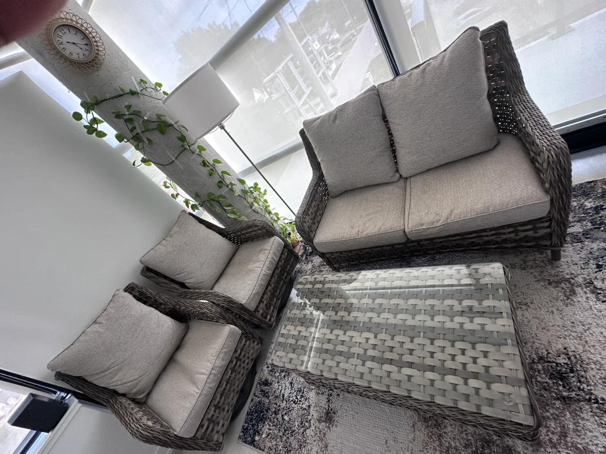 Veranda 4-piece outdoor conversation set - photo 2