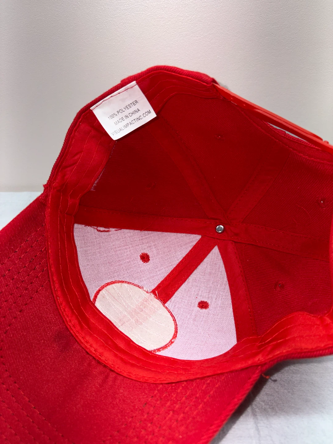 Red Old Milwaukee Baseball Cap - photo 5