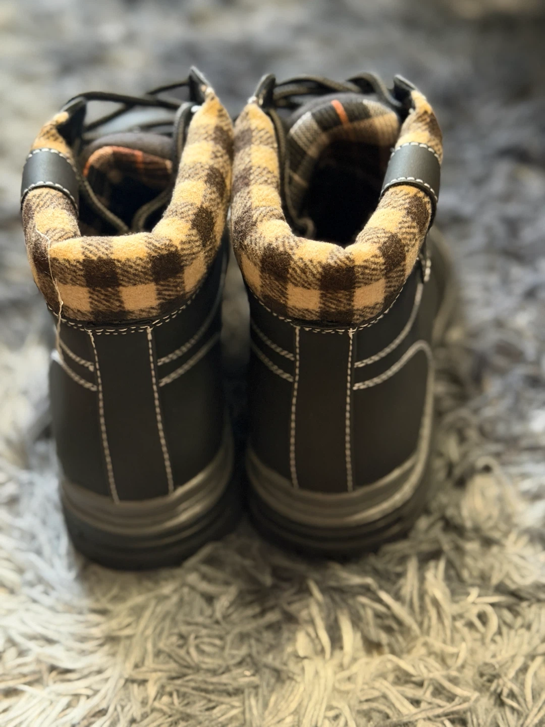 Woman’s Black Lace-Up Boots - photo 3
