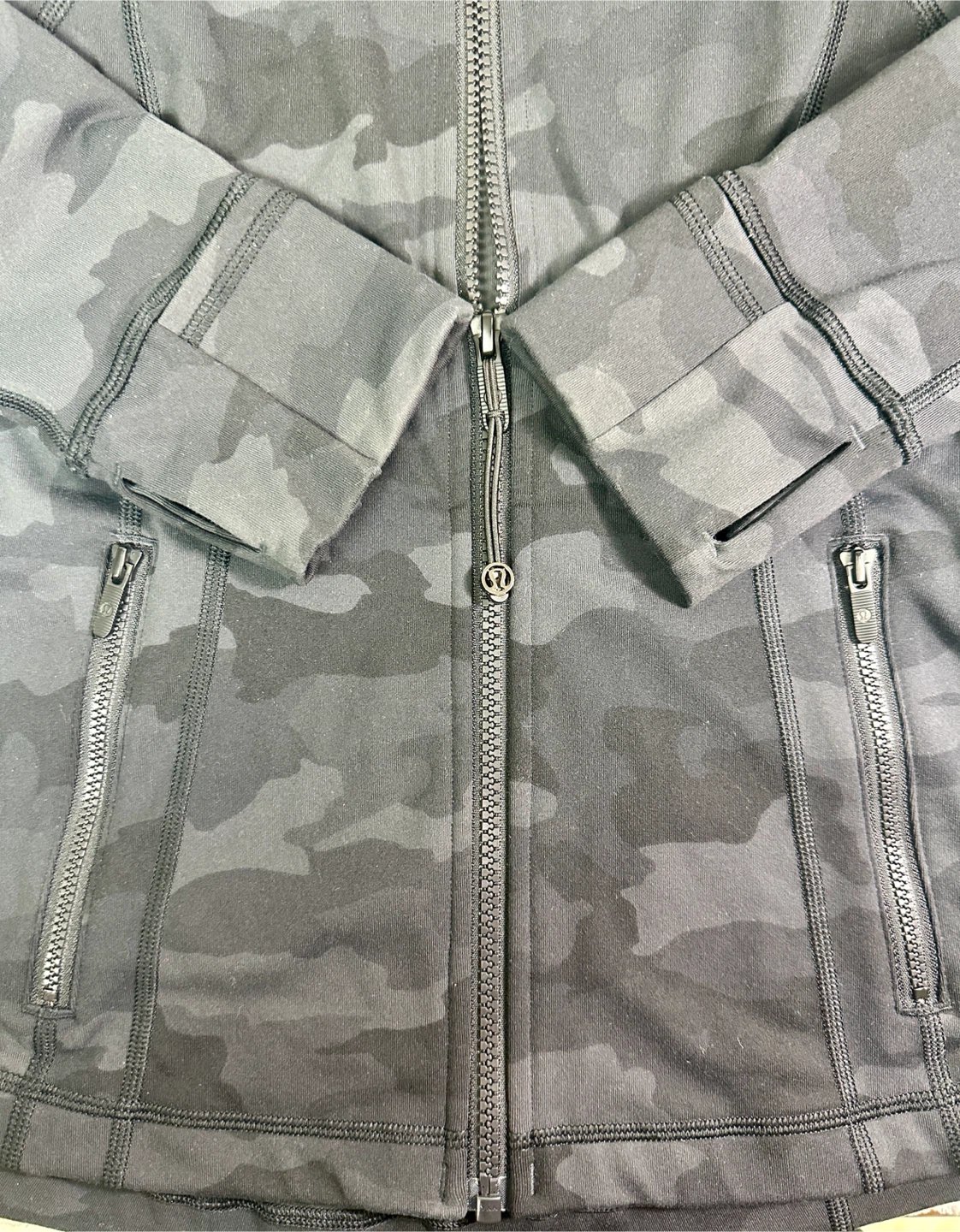 Lululemon Heritage 365 Camo Define Jacket Deep Coal Multi Grey - photo 4