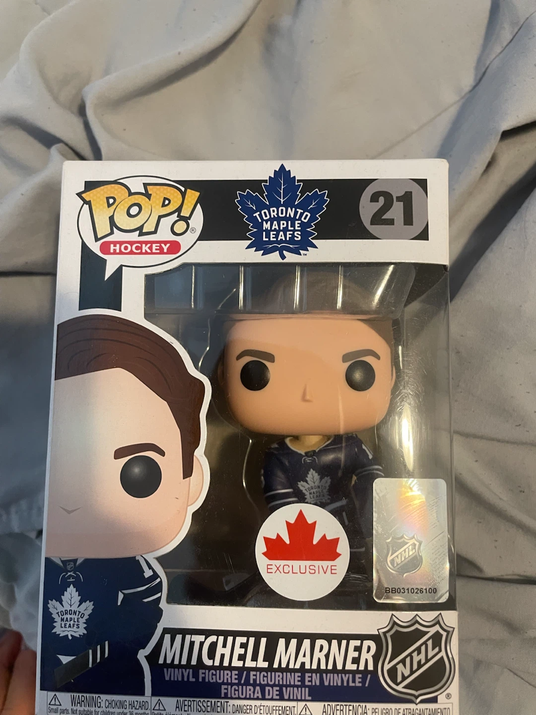 Funko Pop! Hockey Mitchell Marner Toronto Maple Leafs #21
