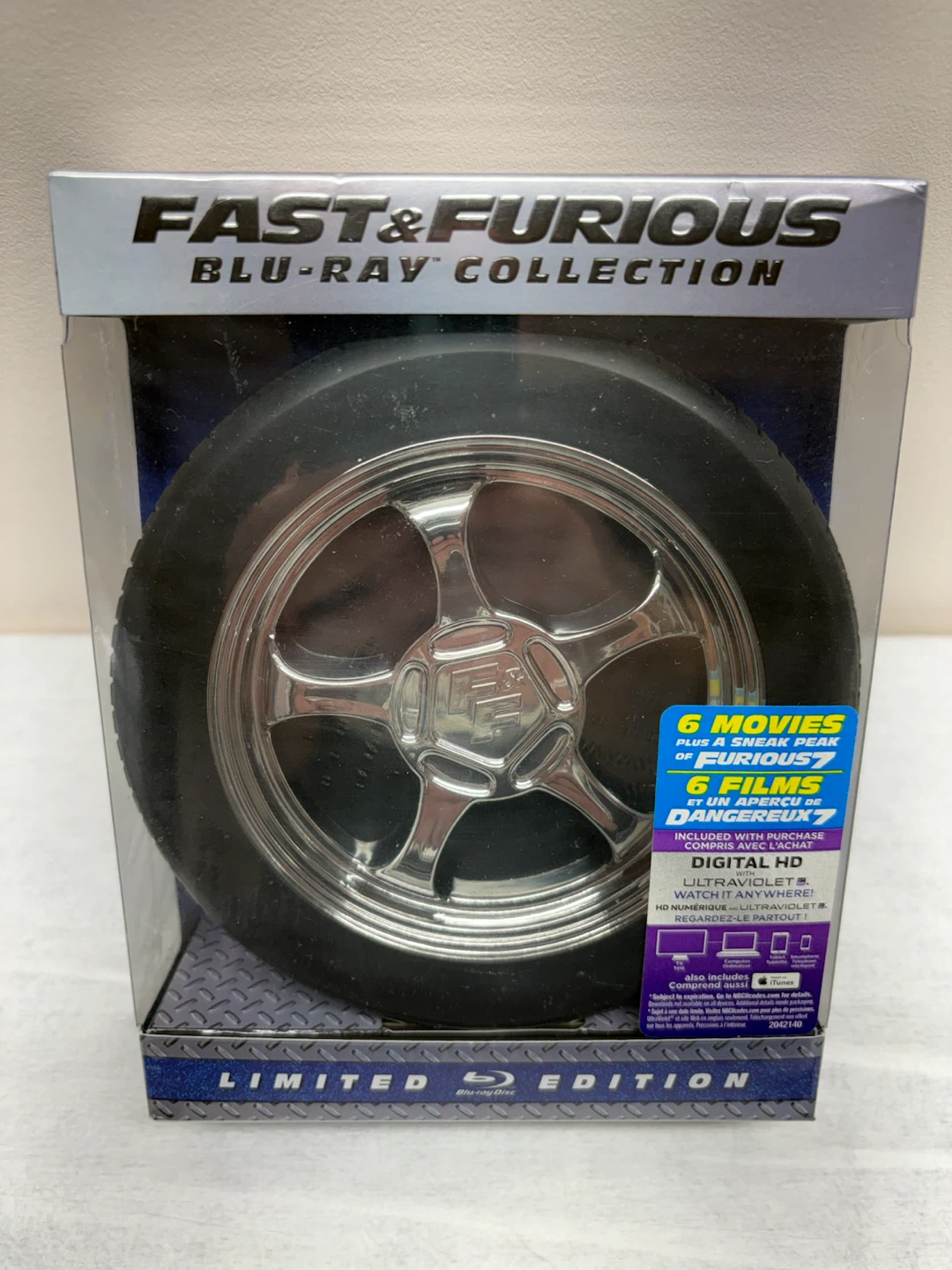 NEW Fast & Furious 1-6 Blu-Ray Collection Limited Edition
