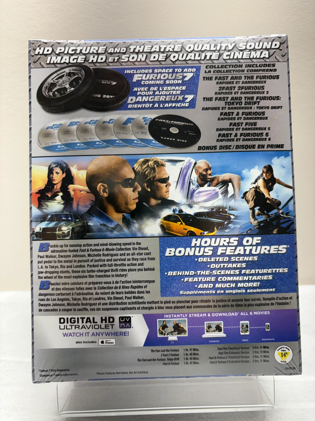 NEW Fast & Furious 1-6 Blu-Ray Collection Limited Edition - photo 2