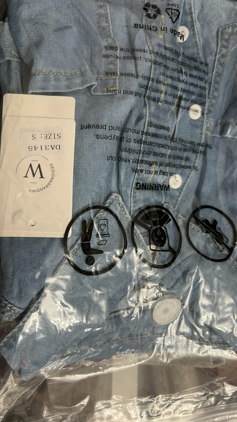 Denim Romper Size S - photo 5