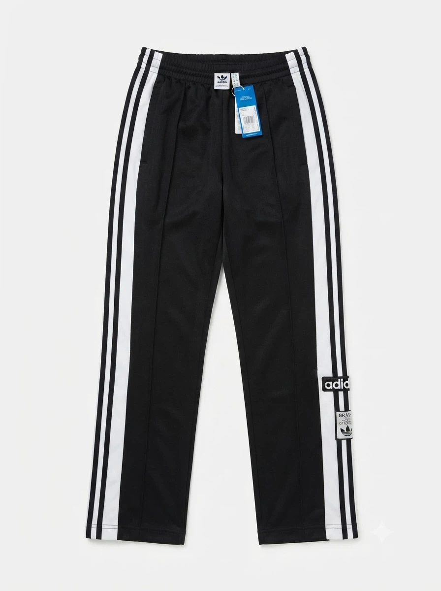 Adidas Originals Adibreak Track Pants - Black / White (Size S)