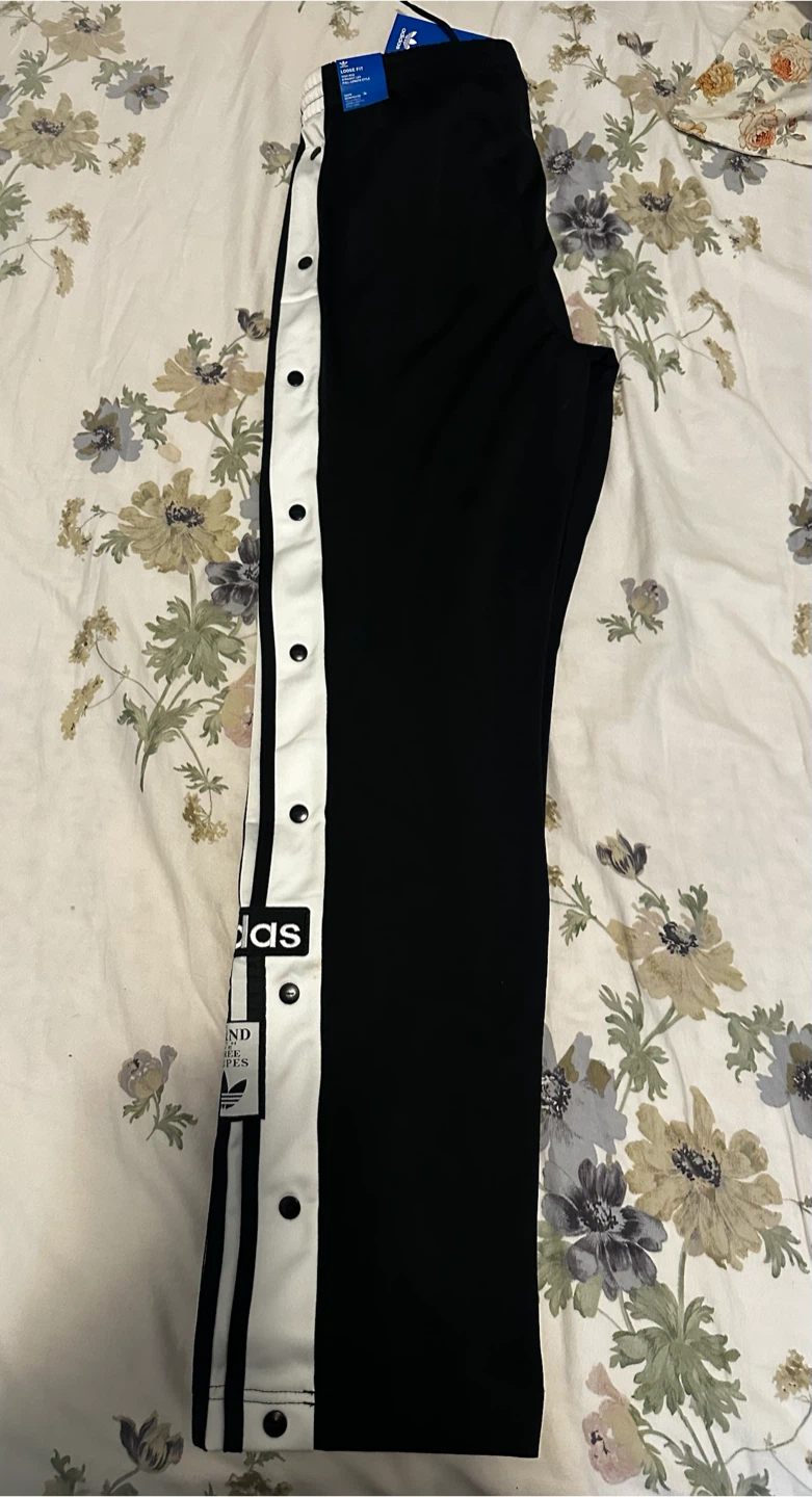 Adidas Originals Adibreak Track Pants - Black / White (Size S) - photo 3