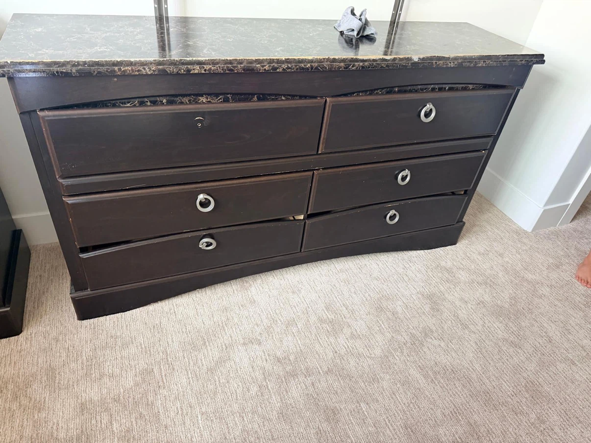Dark Wood Bedroom Set