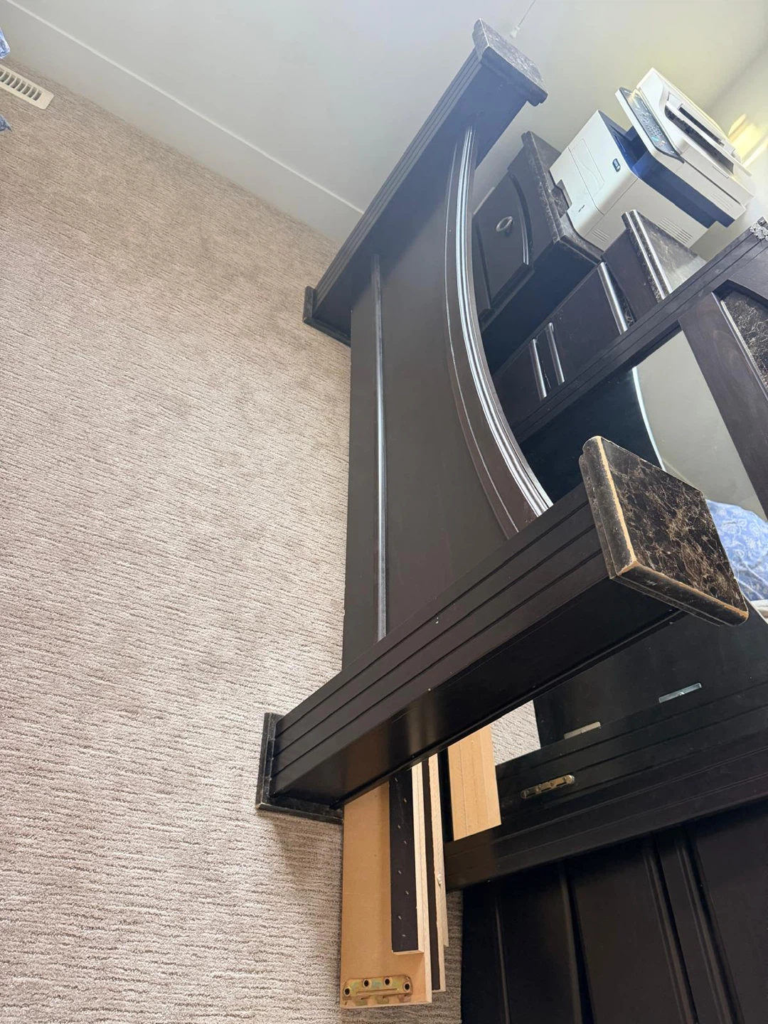 Dark Wood Bedroom Set - photo 4
