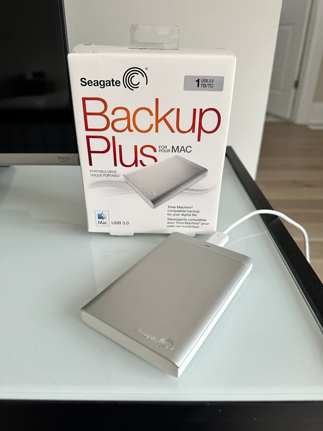 Seagate Backup Plus 1TB USB 3.0 Portable Drive for MAC