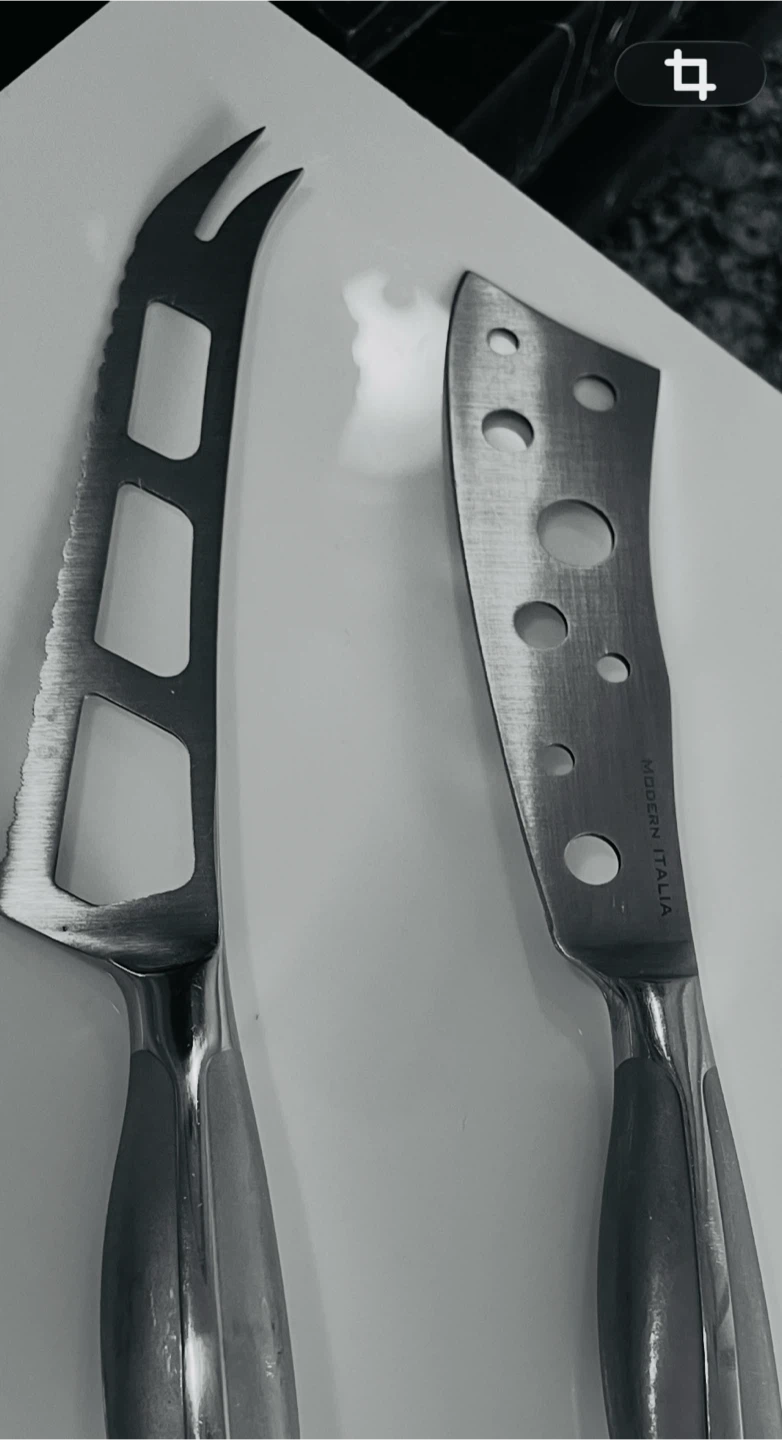 Set of 2 Cheese Knives - photo 2