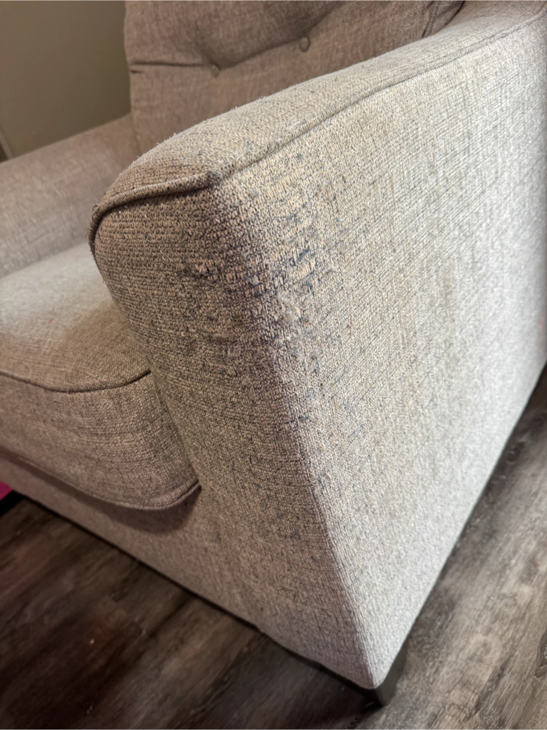 Light Grey Accent Chair
