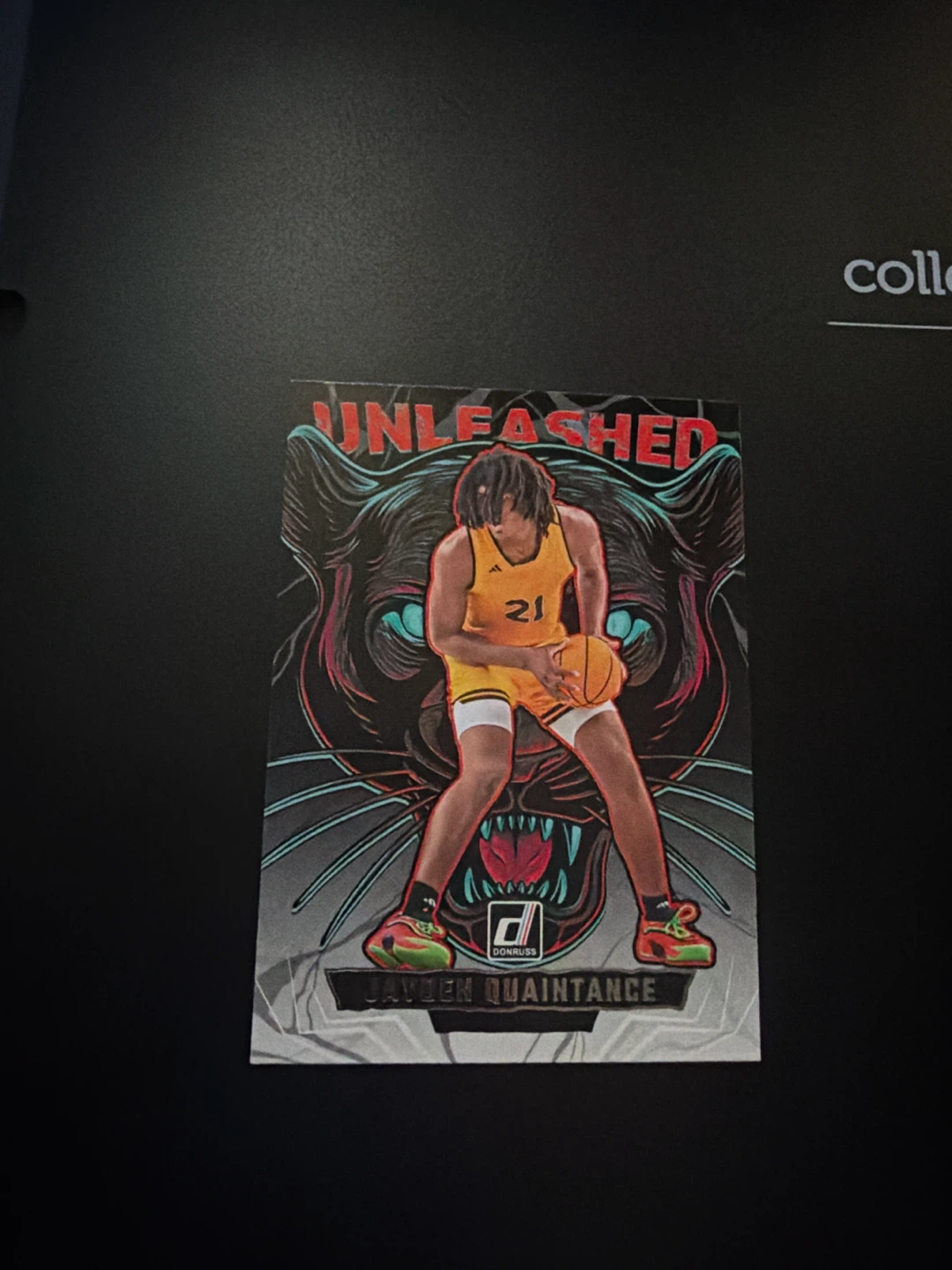 Panini Donruss Unleashed Jayden Quintance Basketball Card