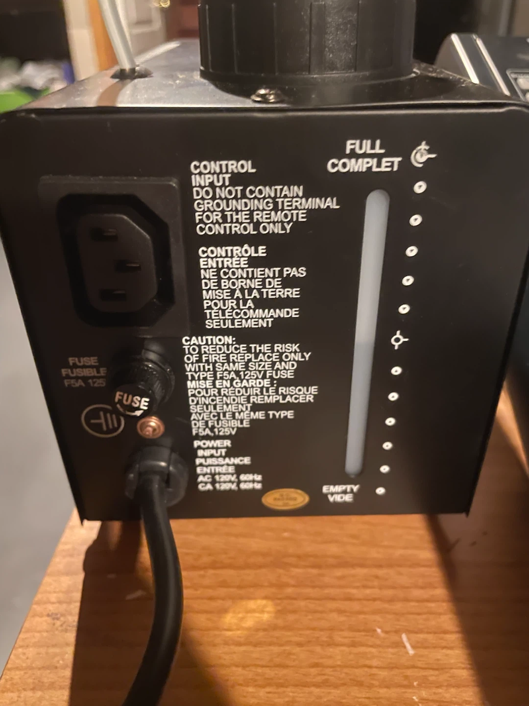 Home Accents 400W Fog Machine - photo 3