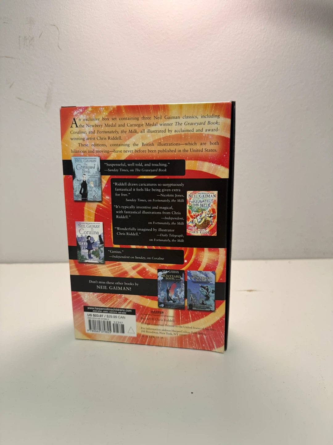 Neil Gaiman Exclusive Box Set Book Collection - photo 4