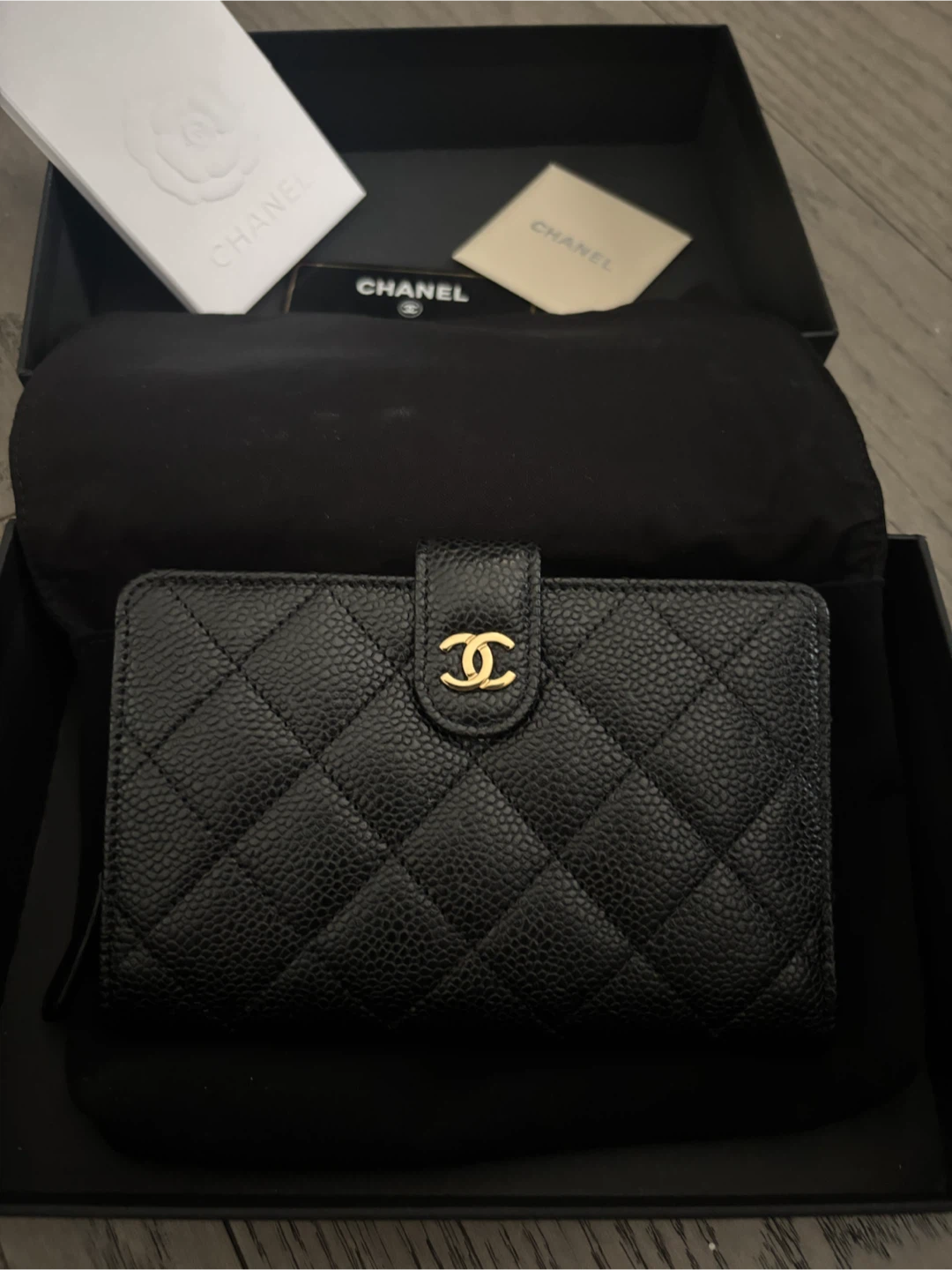 Chanel Quilted Leather Wallet - photo 2