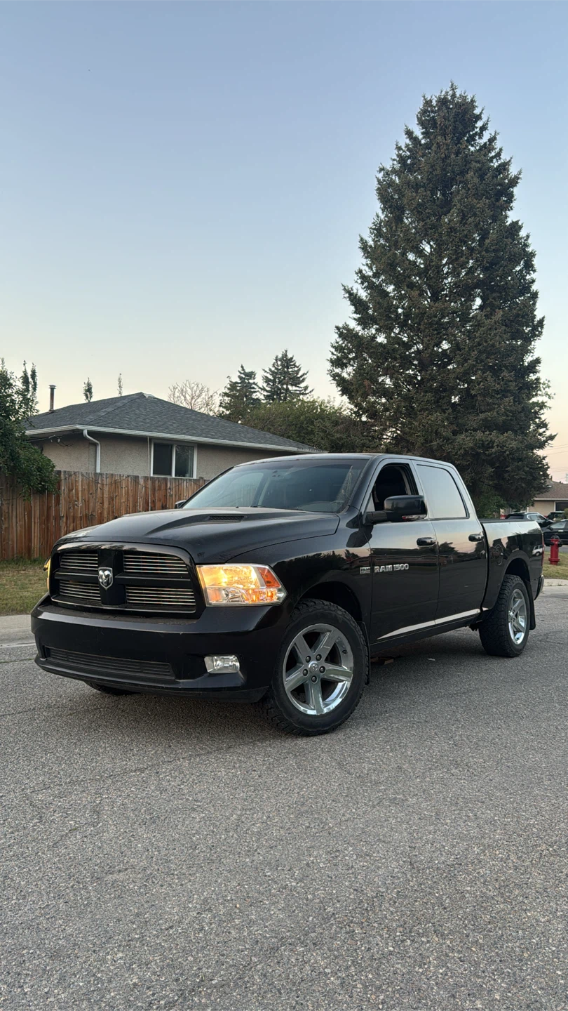 2011 Black Ram 1500 Pickup Truck