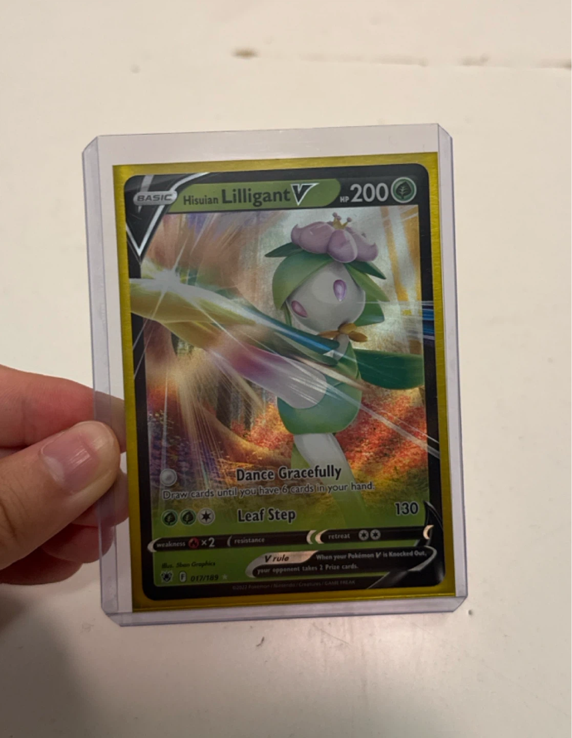 Lilligant V Pokemon Card Full Art
