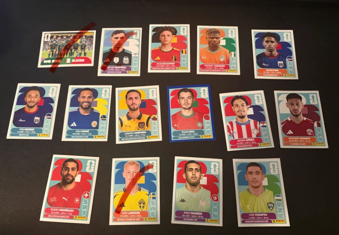 FIFA Stickers for Trade