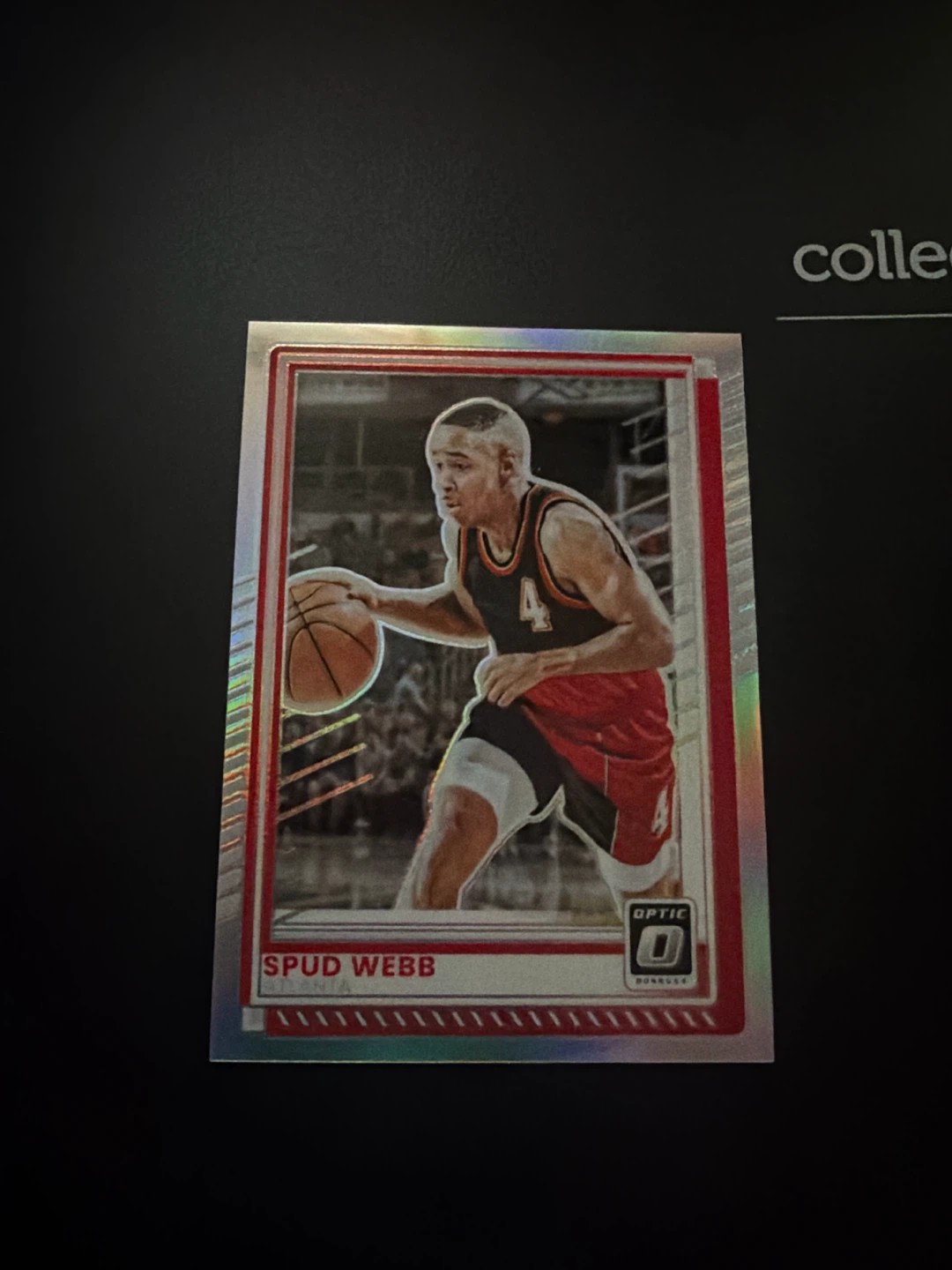 2025-26 Panini Donruss Optic Spud Webb Atlanta Basketball Card