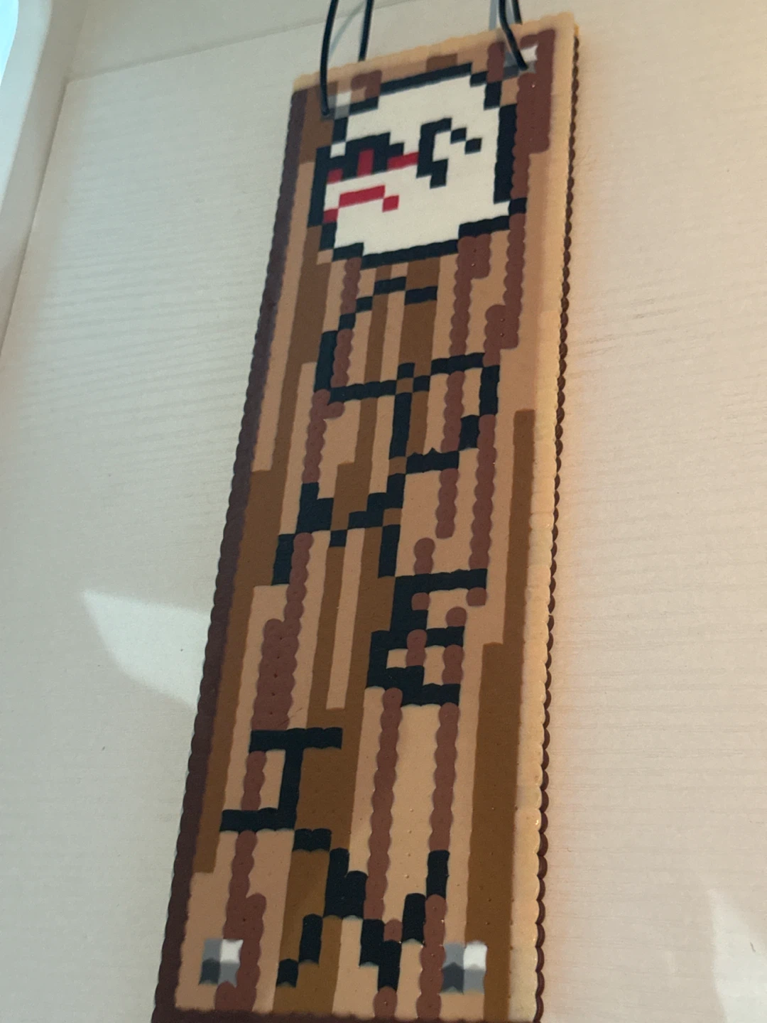 Perler Bead Boo Door Sign