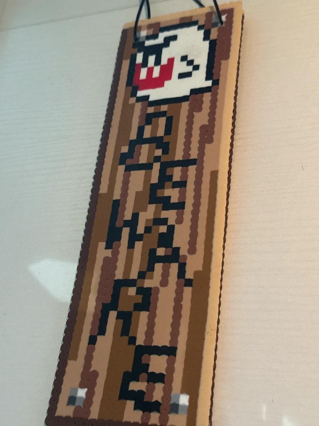 Perler Bead Boo Door Sign - photo 2