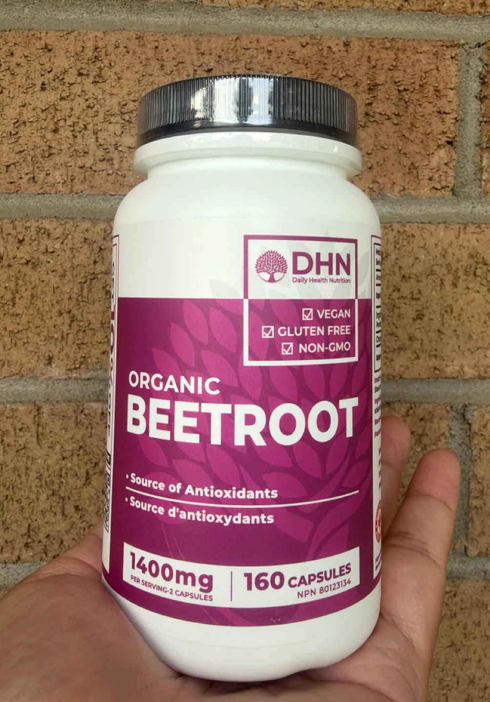 New Organic Beetroot Capsules (160 Count)