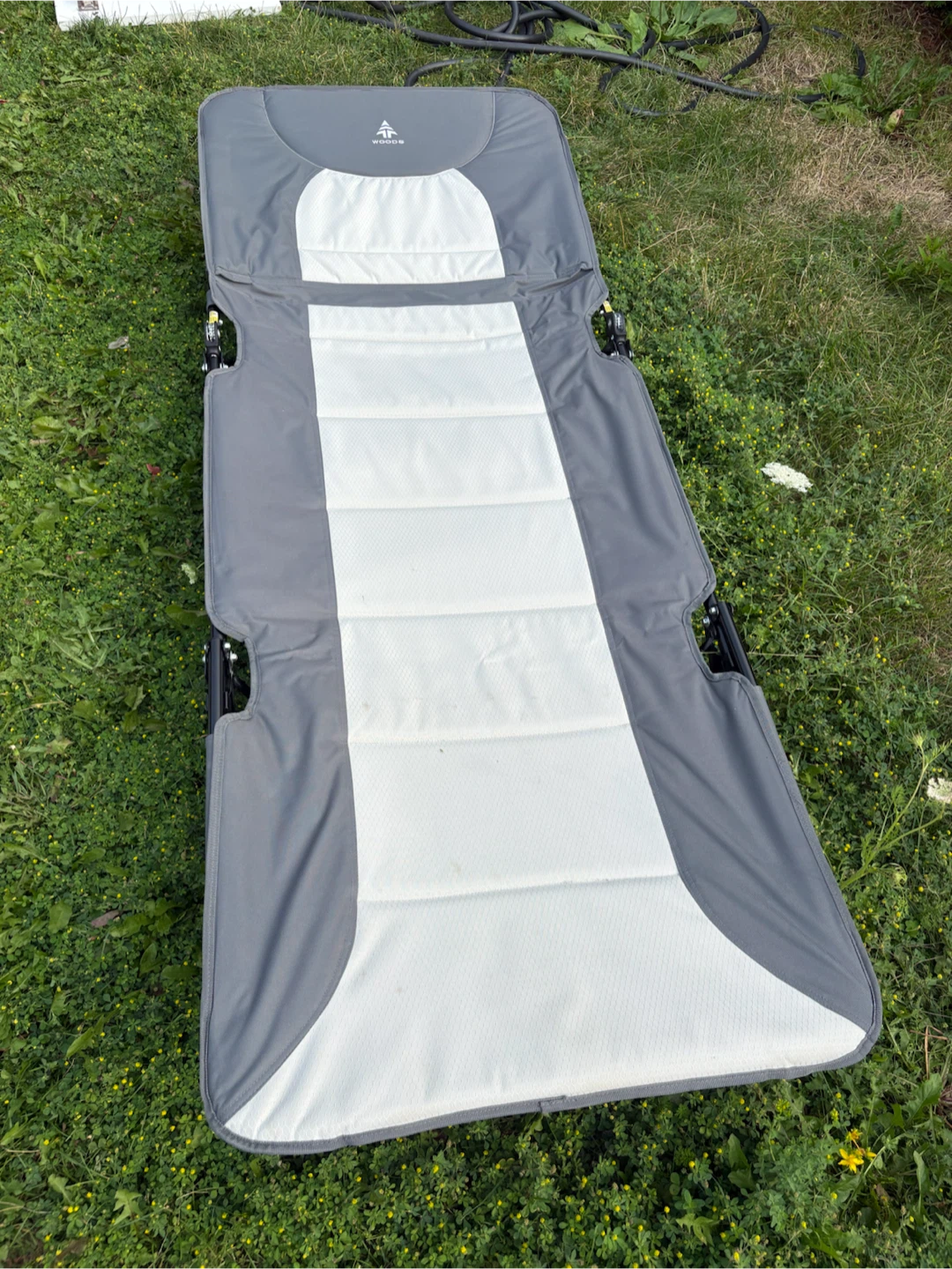 Woods Quick Set-Up Adjustable Camp Cot