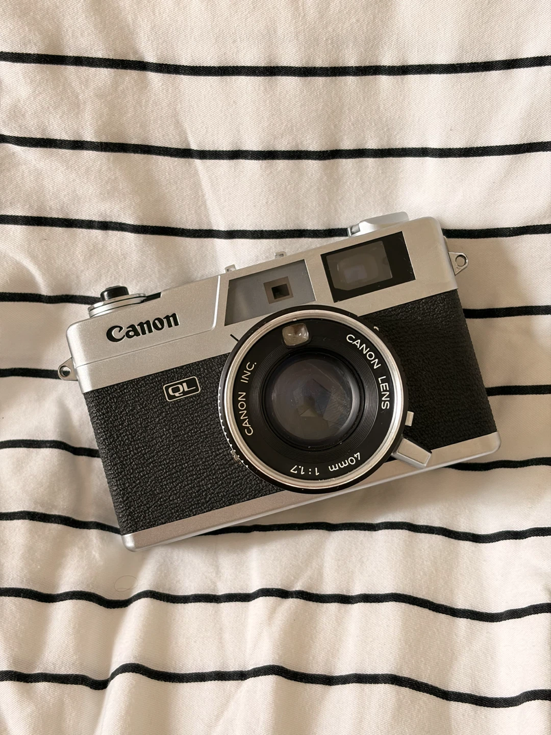 Canon Canonet QL17 35mm Film Rangefinder Camera